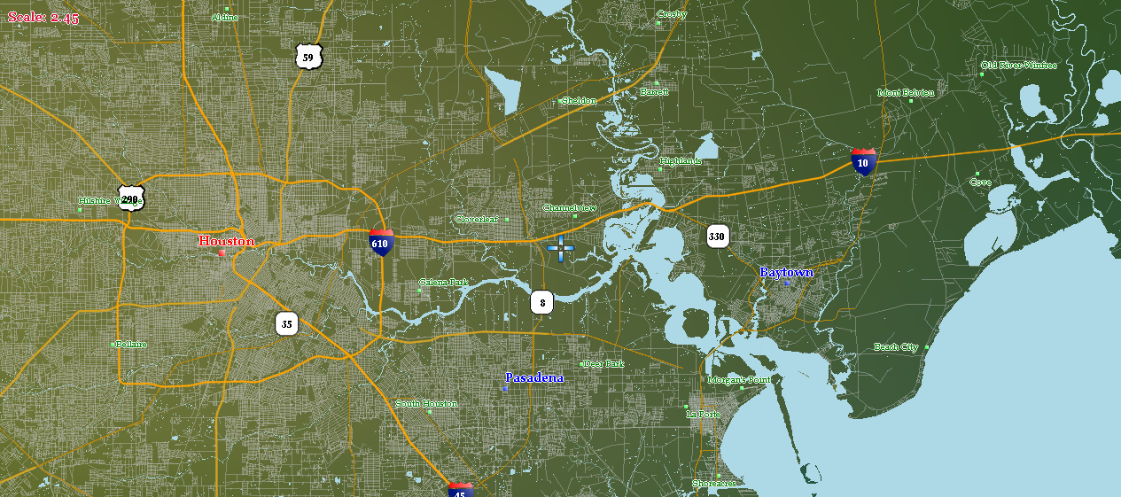 Houston Map